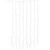 Rideau lumineux exterieur, guirlande lumineuse Noël, 120 LED blanc