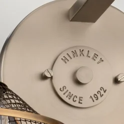 Rigby Hinkley Applique Murale à 2 Lumières Nickel Antique avec Laiton Héritage IP44