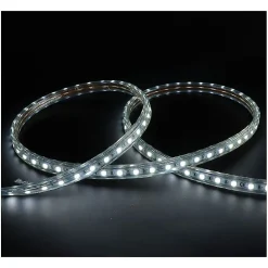 Ruban LED 5050 50m 7W/m Blanc Jour 6000K IP65 Alimentation incluse