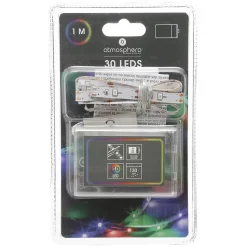 Ruban LED à pile - L130 cm - Atmosphera