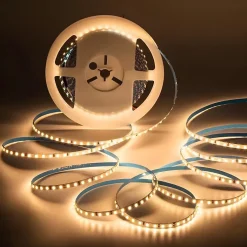 Ruban LED Fin 5mm 24V IP20 210LED/M 5M - Blanc Froid 6000K - 8000K - SILAMP