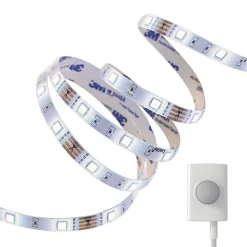 Ruban LED lumineux à LED Rechargeable - 1 mètre - Détection de mouvement et ouverture de porte - 200 lumens - Blanc neutre