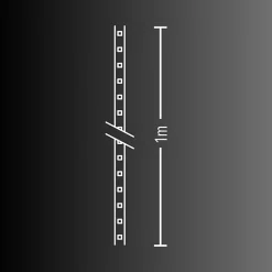 Ruban LED lumineux à LED Rechargeable - 1 mètre - Détection de mouvement et ouverture de porte - 200 lumens - Blanc neutre