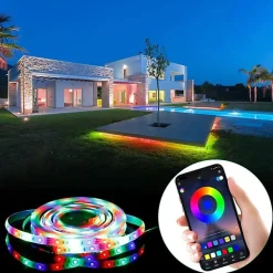 Ruban LED pour Télévision RGBW Wifi DC5V 60 LED/m 2m + Télécommande et Contrôler Wifi - SILAMP