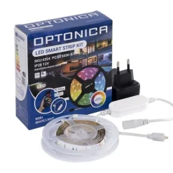 Ruban LED RGBW Wifi DC12V 60 LED/m 2m + Adaptateur Secteur et Contrôleur Wifi - Blanc Chaud 2300K - 3500K - SILAMP