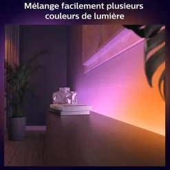 Ruban LED Shape smart light Philips Hue blanc et couleur d'ambiance 2m