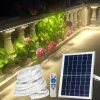Ruban LED Solaire 10M IP65 - Avec Télécommande - Idéal pour Jardin, Terrasse, Balcon, Allée - Groupe DDC