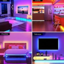 Ruban LED USB WiFi RGB 2.8M 5050 30LED/m - SILAMP