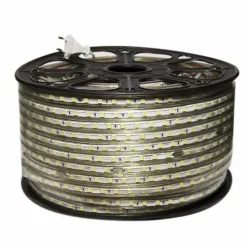 Ruban LED 220V 5050 IP65 60LED/m (Vendu sur mesure au mètre) - Blanc Neutre 4000K - 5500K - SILAMP