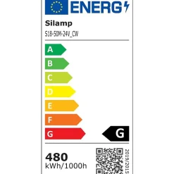 Ruban LED 24V DC Silicone 50M IP65 - Blanc Chaud 2300K - 3500K - SILAMP