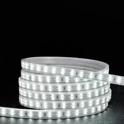 Ruban LED 220V Fin Recoupable 50M Double Rangée 9W/m IP65 2835 180LED/m - Blanc Neutre 4000K - 5500K - SILAMP
