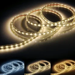 Ruban LED 220V IP65 2835 120LED/m (Vendu sur mesure au mètre) - Blanc Neutre 4000K - 5500K - SILAMP