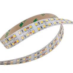 Ruban LED 12V 5M 2835 IP20 Double Rangée 240LED/m - Blanc Chaud 2300K - 3500K - SILAMP
