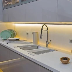 Ruban LED 12V 5M 2835 IP20 204LED/m - Blanc Froid 6000K - 8000K - SILAMP