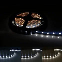 Ruban LED 12V 5M 5050 IP20 60LED/m (Pack de 10) - Blanc Neutre 4000K - 5500K - SILAMP