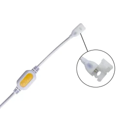 Ruban LED 220V Recoupable 5050 50M IP65 60LED/m - Blanc Chaud 2300K - 3500K - SILAMP