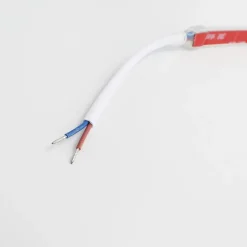 Ruban LED 220V 75W 15Wm 12mm 120 LEDs SMD2835m Silicone IP67 Coupure tous les 10cm 5m 115lmW 6000K Lumière froide