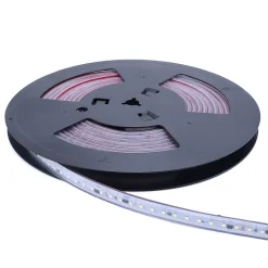 Ruban LED 220V 75W 15Wm 12mm 120 LEDs SMD2835m Silicone IP67 Coupure tous les 10cm 5m 115lmW 6000K Lumière froide