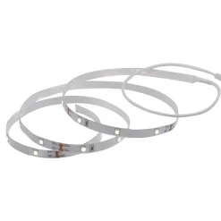 Ruban lumineux à piles à détection Lacerda LED intégrée blanc neutre IP20 130lm 2W L.100cm blanc GoodHome