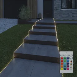 Ruban lumineux Ammasy LED intégrée variation de couleurs IP65 dimmable 1200lm 13W L.300cm blanc GoodHome