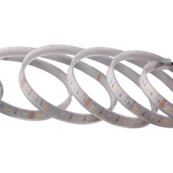 Ruban lumineux Ammasy LED intégrée variation de couleurs IP65 dimmable 1200lm 15W L.500cm blanc GoodHome