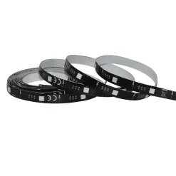 Ruban lumineux Baldaia LED intégrée variation de couleurs IP20 dimmable 5W L.400cm noir GoodHome