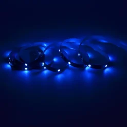 Ruban lumineux Baldaia LED intégrée variation de couleurs IP20 dimmable 5W L.400cm noir GoodHome