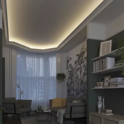 Ruban lumineux Berin LED intégrée variation de couleurs IP20 dimmable 30W L.1500cm blanc GoodHome