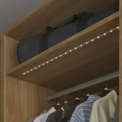 Ruban lumineux Hyeco LED intégrée variation de couleurs IP20 dimmable 6W L.150cm blanc Goodhome