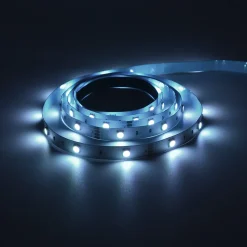 Ruban lumineux Hyeco LED intégrée variation de couleurs IP20 dimmable 6W L.150cm blanc Goodhome