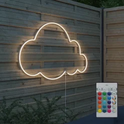 Ruban lumineux néon Almeida LED intégrée variation de couleurs IP65 dimmable 22W L.500cm blanc Goodhome