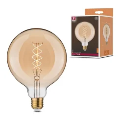 Rustic Shine Standard 230 V Globe LED 300lm 4,2W 1800K gradable Doré