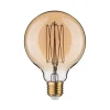 Rustic Shine Standard 230 V Globe LED Filament en forme de I 300lm 4,2W 1800K gradable Doré