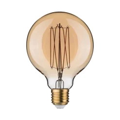 Rustic Shine Standard 230 V Globe LED Filament en forme de I 300lm 4,2W 1800K gradable Doré