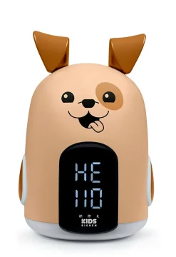 Réveil veilleuse - BIGBEN - Forme chien - Affichage LED, 3 mélodies, Intensité réglable, Alim. 230V
