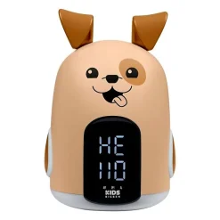 Réveil veilleuse - BIGBEN - Forme chien - Affichage LED, 3 mélodies, Intensité réglable, Alim. 230V
