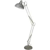 Searchlight Goliath Lampadaire Gris & Chrome