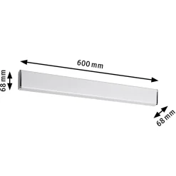 Selection Bathroom Applique LED Nembus IP44 3000K 600lm 230V 9W Chrome