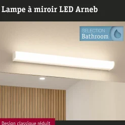 Selection Bathroom Applique LED Arneb IP44 3000K 1000lm 230V 12,5W Blanc