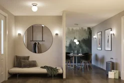 Selection Bathroom Plafonnier LED Gove IP44 3000K 400lm 230V 5W Chrome Satiné