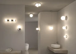 Selection Bathroom Plafonnier Gove IP44 G9 230V max. 20W gradable Chrome Satiné