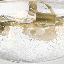 Semi-plafonnier Belle 3 lumières