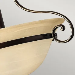 Semi-plafonnier Cello 2 lumières