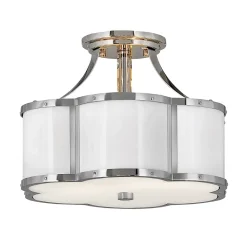 Semi-plafonnier Chance 2 lumières