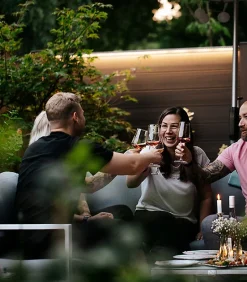 Set éclairage ext. pour clôture PVC/Aluminium - 3 Barettes lumineuse 1733 m/m Argent - 1 transformateur et 1 prolongateur