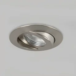 Set de 3 spots encastrés en acier avec LED IP44 - Relax LED