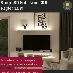 SimpLED Strip LED Full-Line COB Kit complet 1,5m 7W 500lm/m 384 LEDs/m 3000K 12VA