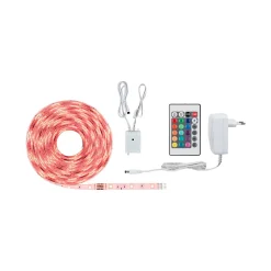 SimpLED Strip LED RGB Kit complet 5m revêtue 17W 120lm/m 30 LEDs/m RGB 24VA