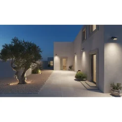 Sky Solar Sensor - Lampe solaire LED avec détecteur mouvement et de crépuscule, 8 W, 1 600 lm, 4000K, IP54 - Beneito Faure - Noir