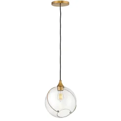 Skye Lisa McDennon par Hinkley Suspension à 1 lumière Héritage Laiton